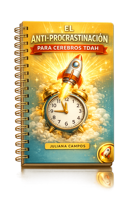 Empieza Ahora: El Anti-Procrastinación para Cerebros TDAH